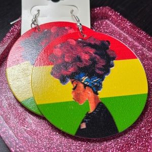Afro-centric lightweight earrings